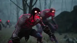 Zombies BS Virtual Reality Game | The Cube Events & Parties VR Playground in Los Angeles