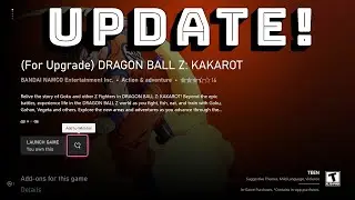 Update on Xbox Series X|S Issue | Dragon Ball Z Kakarot