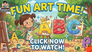 Learn Alphabets with live examples | Animated video with video clips | A for Apple |
