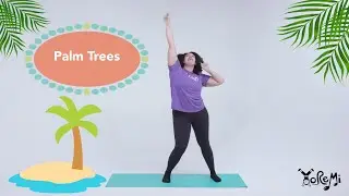 Palm Trees (Tree Pose & Star Pose) | Kids Yoga, Music and Mindfulness with Yo Re Mi