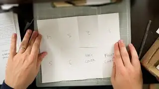 how to print + fold a zine from one sheet of paper (w/ Canva)
