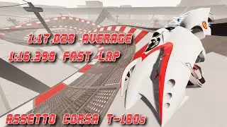 Speed Racer Mach 6 | T-180 Test Track (6-Lap Challenge + PB Lap) | Assetto Corsa