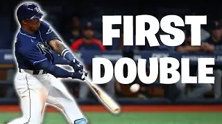 Rays Fan Reacts To WANDER FRANCO's FIRST MLB Double!