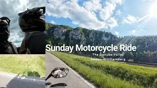 Sunday Motorcycle Ride | The Danube Valley | Baden-W&uuml;rttemberg 🏍️🇩🇪