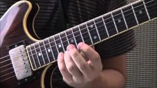E Ionian Scale (3 notes per string) guitar