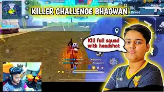 TE KILLER CHALLENGE TO OG BHAGWAN | MR JAY 1 VS 4 CLUTCH | OG MR JAY | MR JAY FF |