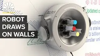 Scribit's Kickstarter Robot Draws On Walls