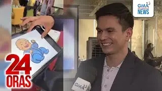 Tom Rodriguez, proud daddy; ibinahagi ang sketch ng kanyang anak | 24 Oras