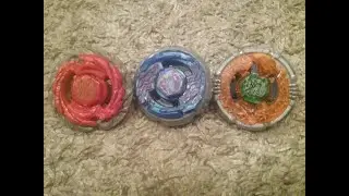 Beyblade Battle: Evil Herculeo DF145FS Vs. Rock Pegasus D125F Vs. Thunder Susanow 145EDS
