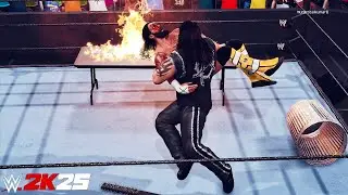 WWE 2k25 - Abyss vs Cm Punk '10: Extreme Rules Match at Smackdown 