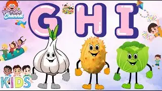 G, H, I Food Song for Kids Learn Garlic, Horned Melon, Iceberg Lettuce & More!