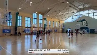2026.01.16 U13K RYCERZE Rydzyna VS UKS Piątka 61:63 cz 1