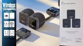 K63 Best Wireless Mic for Filming With Your Phone