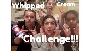Whipped cream challenge and happy birthday Anna!!🎂#girlspodcast #funny #fypシ゚viral #viral