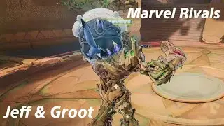 Marvel Rivals- Jeff & Groot Team Up