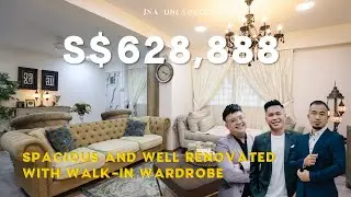 Spacious 4-room HDB with walk-in wardrobe | 654 Jalan Tenaga |  JNA Unlocked 124