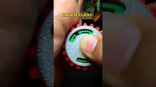 3D-Printed Fidget Toy-Clicker Coin. #3dprinting #fidget #toy