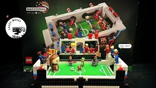 I will finish the Lego table football today 🤗. Wow Barcelona fans are here too⚽️🔵🔴🔵🔴