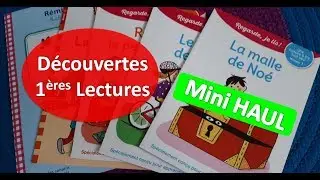 📚 Mini HAUL découvertes : Petits livres pour premières lectures | Regarde je lis !