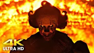 IT: Welcome To Derry Season 1 - Pennywise At The Black Spot Fire Scene [4K UHD]