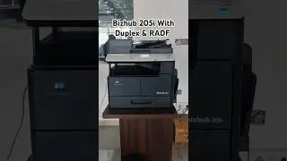 Konica Minolta Bizhub 205i With Duplex & RADF #youtubeshorts #ytshorts #youtube #viral #trending