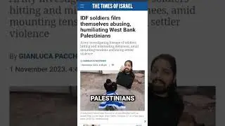 This week in Israel, the only democracy in the Middle East!