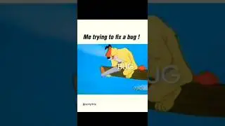 Me trying to fix a bug ! | 