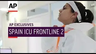 ONLY ON AP Spain ICU on frontline of virus battle