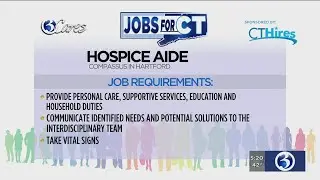 Jobs for CT: Hospice aide