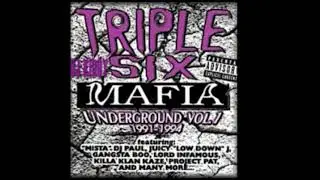 Triple six mafia - Mask & Da Glock (screwed N Chopped)