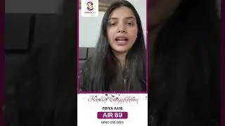 Priya Rani - AIR 69 | UPSC CSE 2023 | Topper Testimonials | Sunya IAS | &nbsp;#UPSCtopper