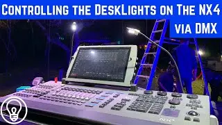 How to Control the RGB Desklights on the ONYX NX4 Via DMX