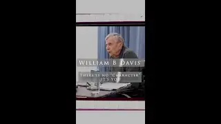 William B. Davis - The Character is YOU