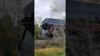 J Class #611 Steam Locomotive Drive-By!