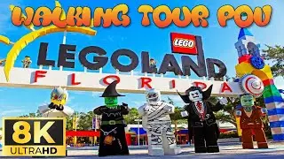 Legoland Florida Unplugged: The Ultimate Walking Tour Experience in 8K!  #adventureschmuck