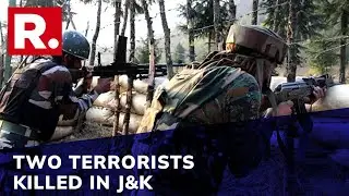 Jammu & Kashmir: Two Terrorists Neutralised In Chance Encounter By Anantnag Police In Thajiwara