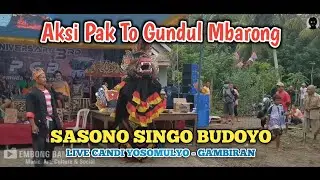 AKSI PAK TO GUNDUL MEMAINKAN BARONG KEPRUK