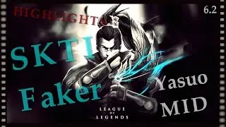 (60fps)~ SKT T1 Faker - Yasuo vs Zed - ZTR Ggoong - KR LOL - Highlights