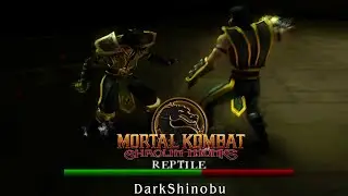 Scorpion VS Reptile Boss Fight (Mortal Kombat: Shaolin Monks)