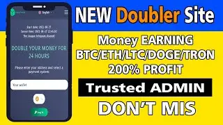 FIRE ADMIN 🔥 New Doubler Site x2 ( 100 Doge Deposit ✔️ ) New Doubler 2021 Investment Money Earning