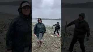 WDFW Earth Day: Camille surveying shellfish
