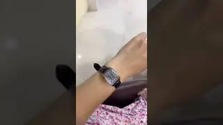 Casio leather watch for women .
