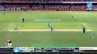 Heat v Strikers match highlights