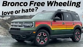 LOVE OR HATE?? 2024 Ford Bronco Sport Free Wheeling Edition Review