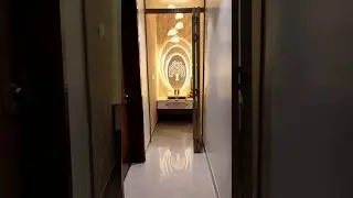 CNC PU Finish Mandir with Glass Doors | Luxury Pooja Unit by Decor7#mandir #mandirdesign