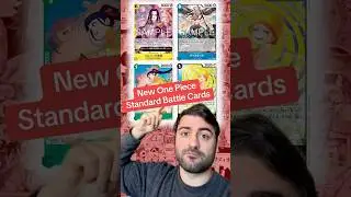 New One Piece Standard Battle cards revealed for Japan #onepiece #onepiececardgame #tcg #boa