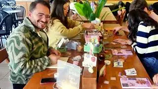 Stamprints | Scrapbooking Workshop in Turkey #scrapbooking #art