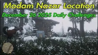 RDR2 Online Daily Challenges Madam Nazar Location 12/26/2025 #rdr2 #reddeadonline #rdo