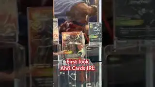 First Look Ahri Riftbound IRL   #haven #gghaven #gencon #riftbound #riftboundtcg ​@riftbound