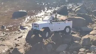 WPL 1/12  C94 UAZ-469 TRAIL TRUCK SCALE/TRAIL ADVENTURE RUN #wpl #c94 #uaz469 #scalelife #trailife
